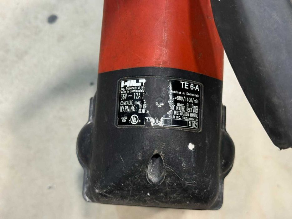 HILTI TE 6-A - Акумулаторен перфоратор 2x36V 2.4Ah