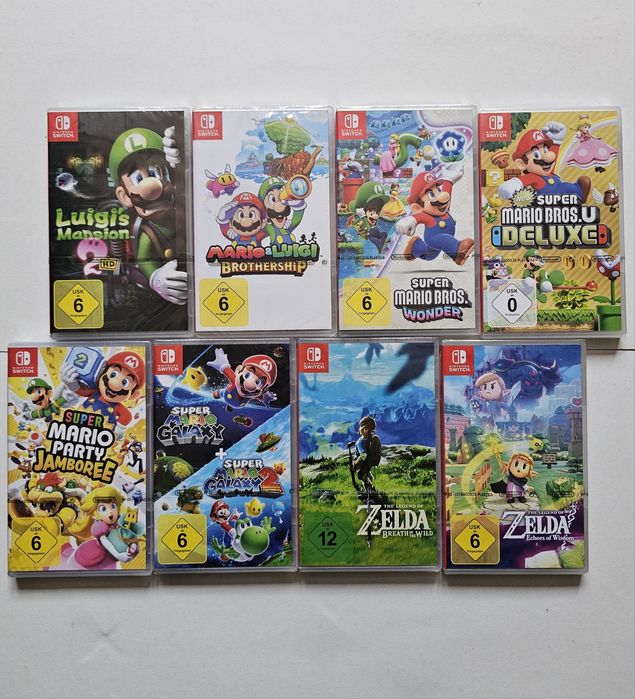 Fgames.ro | Lot joc Nintendo Switch  , Mario / Zelda