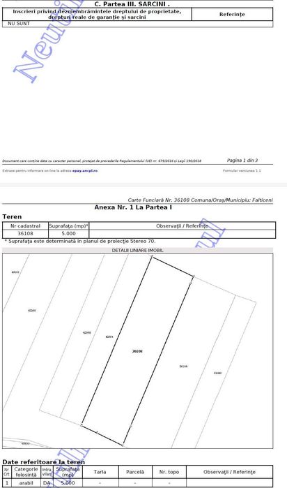 Teren intravilan 12.494 mp Fălticeni str.Topitoriei 3 parcele Iaz Șomuz proprietar