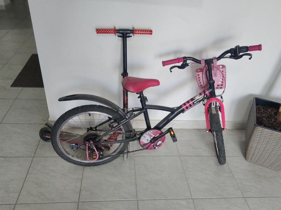 Bicicleta copii fete B twin decatlon