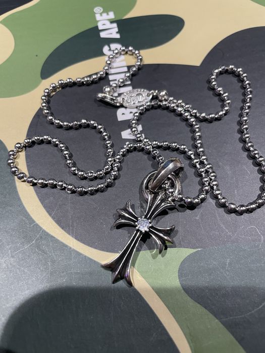 lant chrome hearts diamant cruce