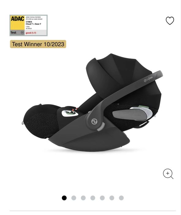 Cybex Scoica Platinum T Cloud  Sepia Black i size