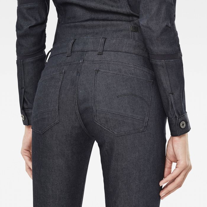 G-Star RAW Motac Deconstructed 3D Mid Skinny Jeans дамски дънки - 26