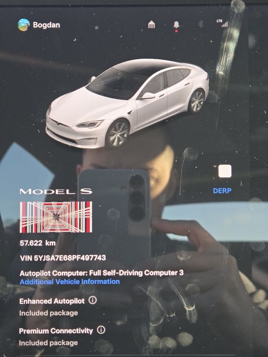 Tesla Model S Plaid, Enhanced Autopilot, Extras 8000E, impecabila