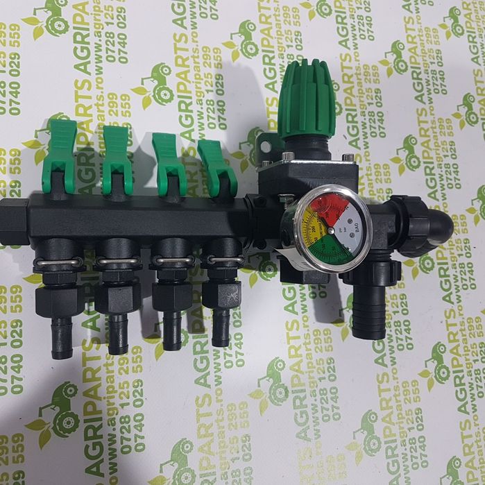 Distribuitor erbicidat 4 canale cu ceas