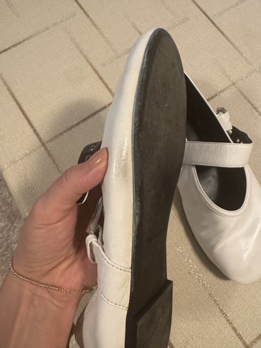 меки кожени балетки