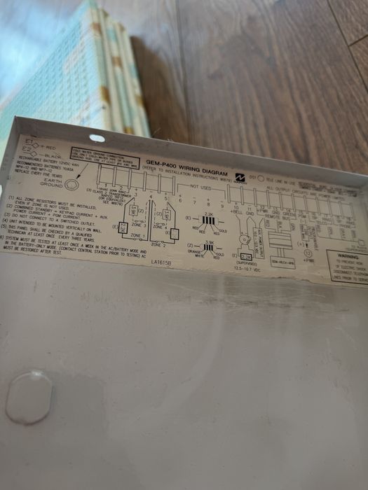 Алармена система NAPCO GEMINI + датчици