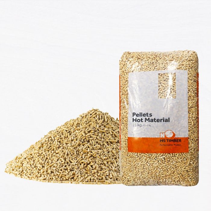 Peleti hs timber pellets hot material