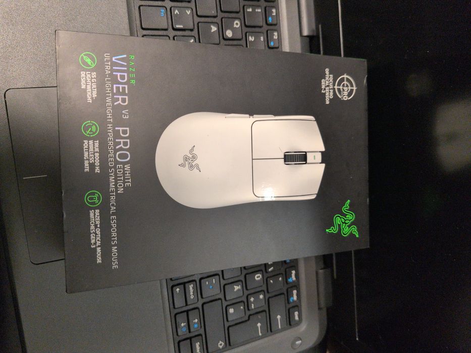Mouse gaming Wirelees Razer V3 PRO White/alb bluetooth