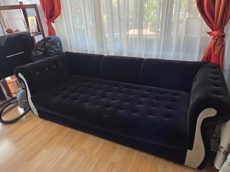 Canapea,catifea ,230/90,in stare buna!