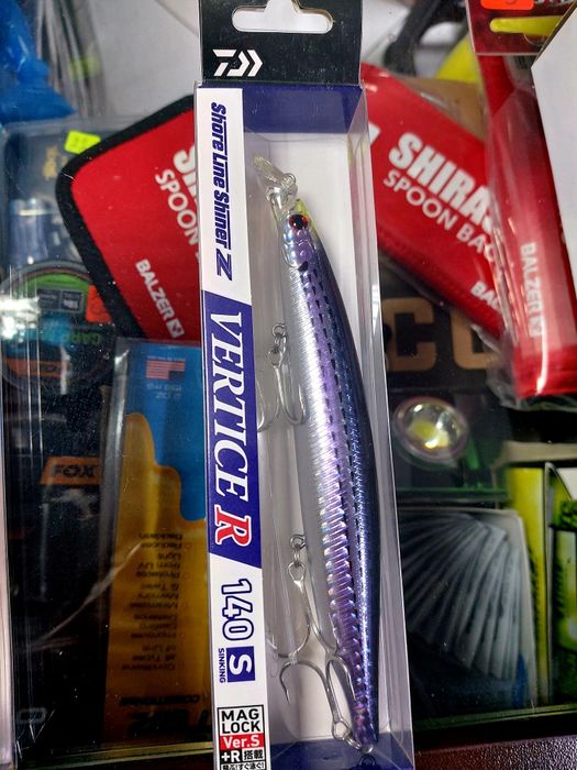 Воблер DAIWA Shoreline Shiner Z Vertice R 140S- 28.5g/98S/95S