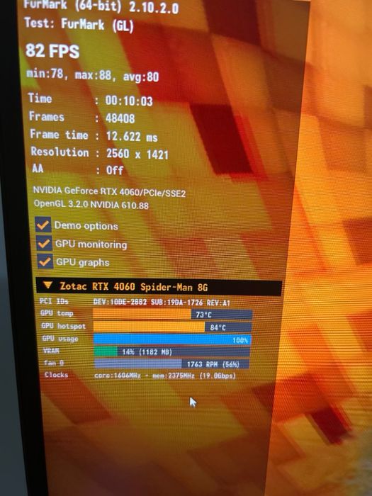 Продам видеокарту Zotac Gaming RTX 4060