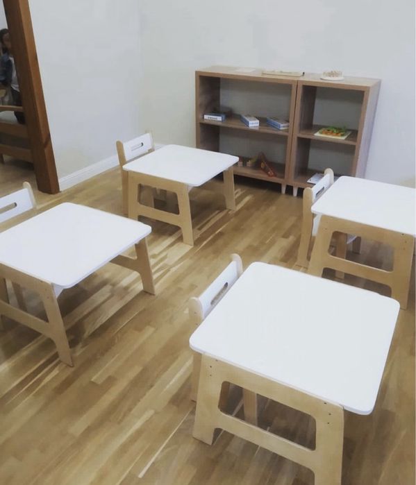 Столы детские различной формы