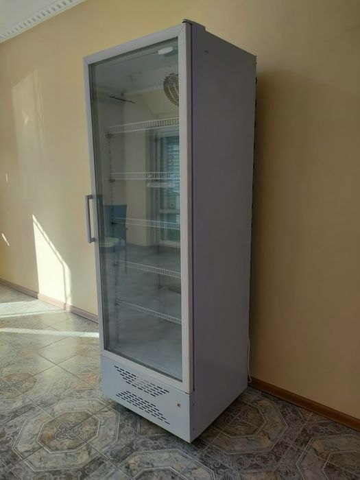 Витражный холодильник Бирюса 460N