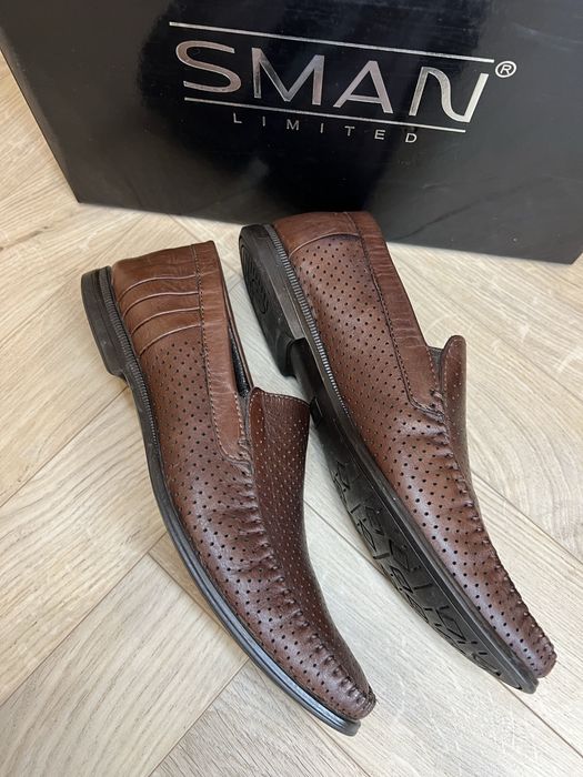 SMAN Limited Кожаные мокасины 41р