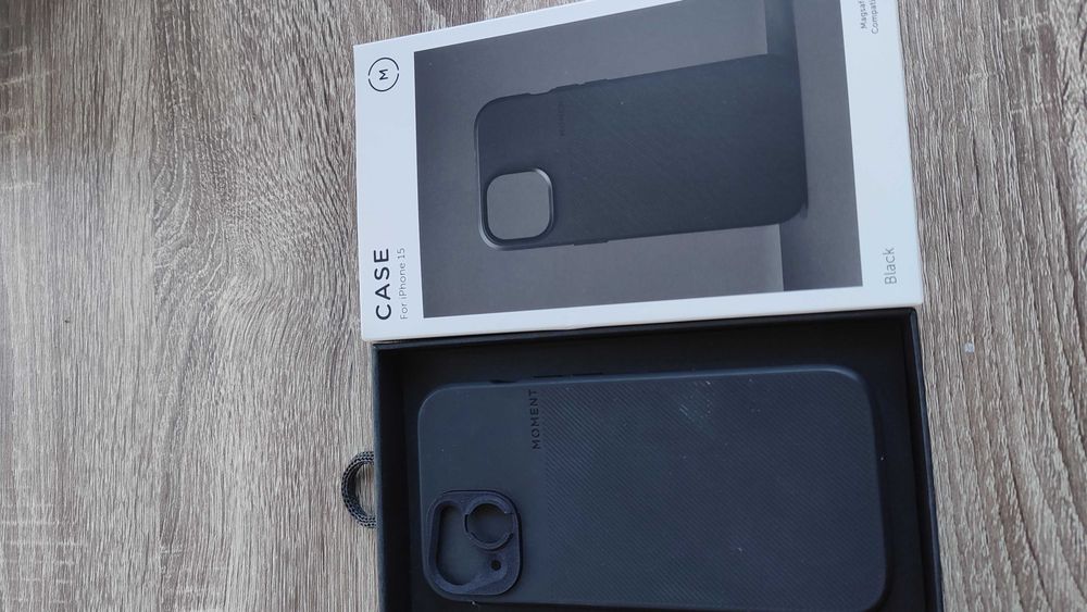 Vând set foto/video pentru iPhone 15 – Moment T-Series + obiectiv Wele 58mm