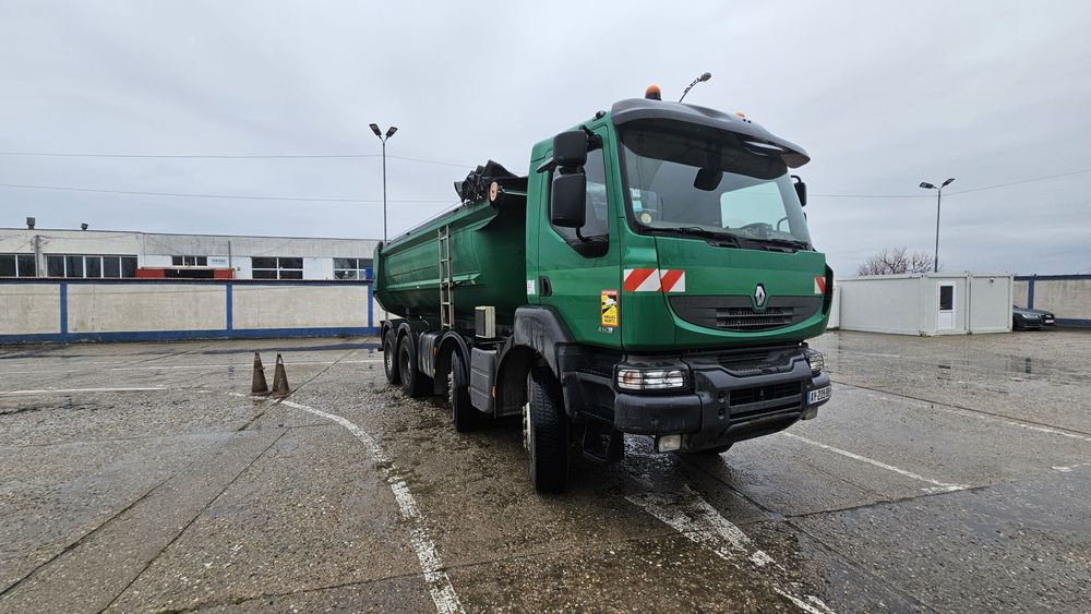 Renault kerax 8×4 an fab 2011 transmisie  volvo ,motor 460