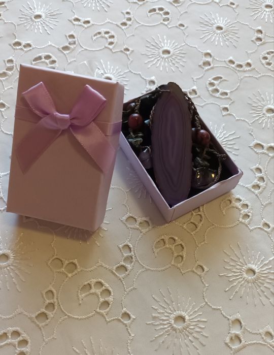 Кехлибарено бижю огърлица