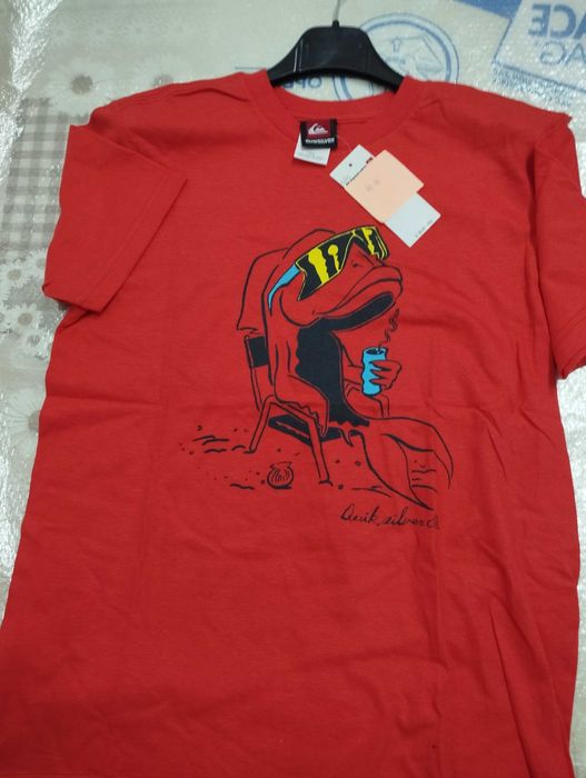 Tricou baieti, Quiksilver,  mar L, pentru 14-16 ani