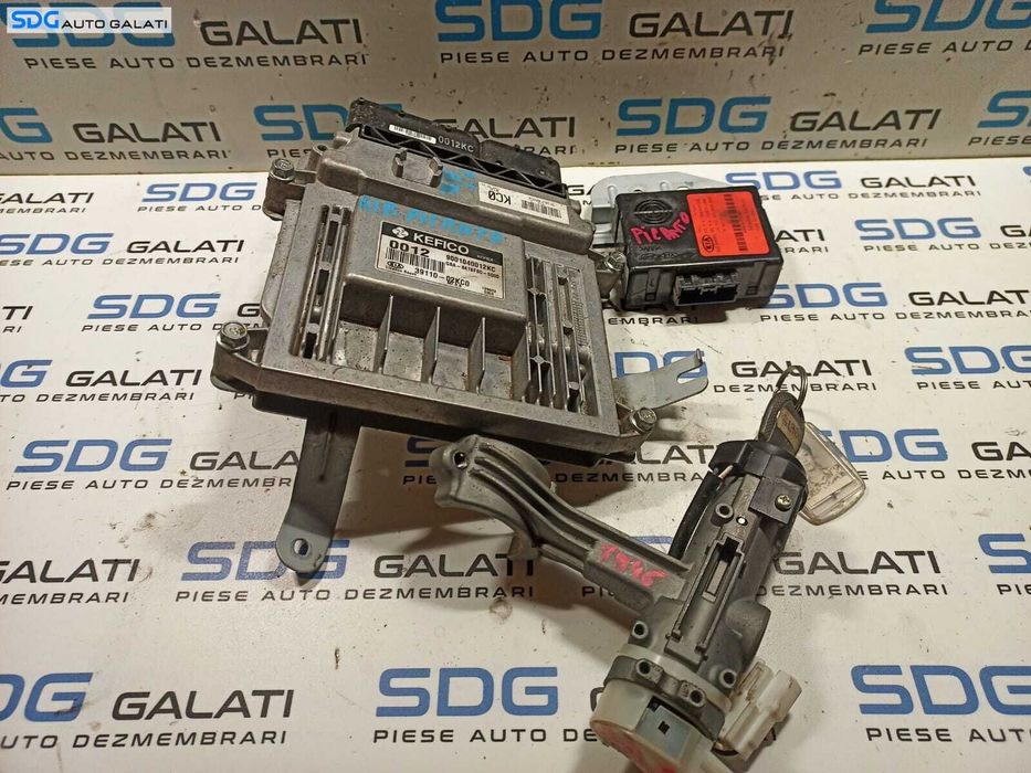 Kit Pornire ECU Calculator Motor Imobizilator Contact cu Cheie Kia Picanto 2007 - 2011 Cod 39110-02KC0 9001040012KC [L0987]