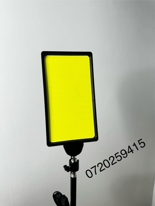 Lampa de Camping, Pescuit 100W - 12V cu LED COB, reglabila cu suport