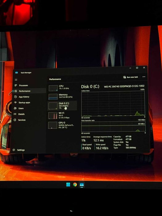 Laptop ASUS TUF F17, stare excelenta