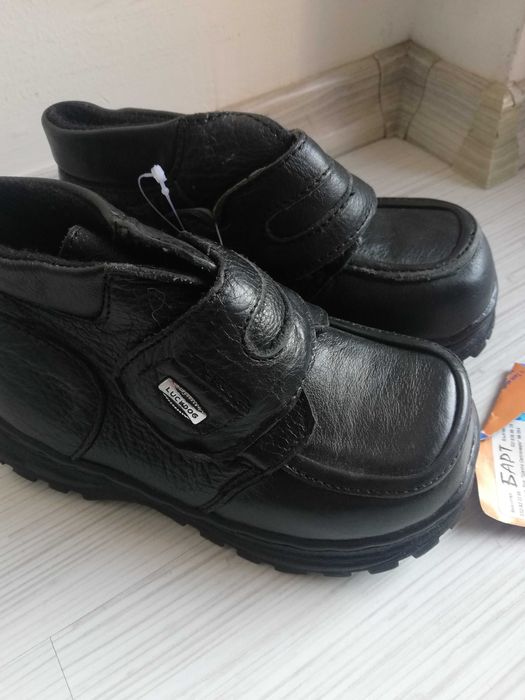 Детски боти от естествена кожа