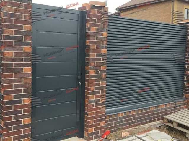 Забор жалюзи от производителя