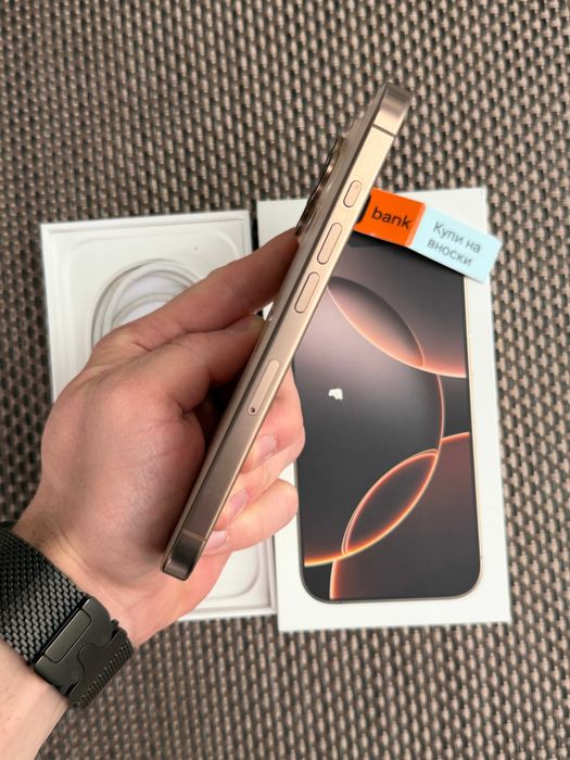iPhone 16 Pro Лизинг от 28/м desert titanium - златист гаранция! 128gb