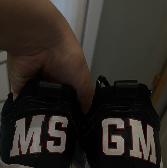 Кроссовки MSGM кожаные