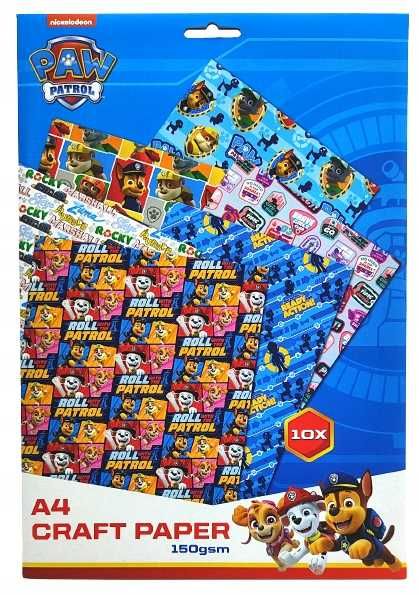 Креативен комплект ХАРТИЯ , Peppa Pig, Paw patrol , 10 ЛИСТА
