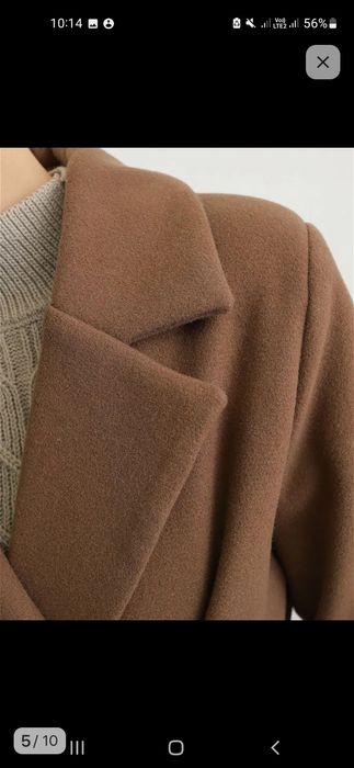 Пальто 46 размер кэмел демисезон