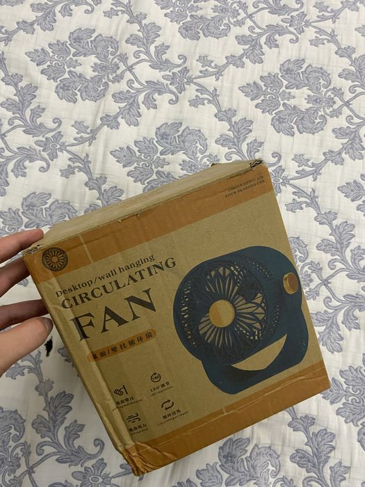 Desktop/wall hanging circulating FAN вентилятоо игровой
