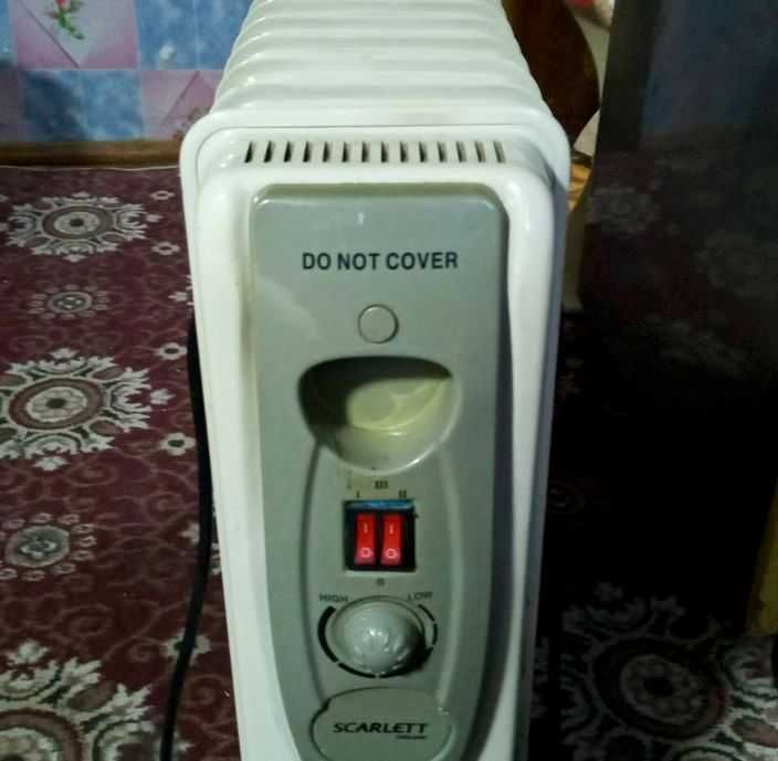 Масляный радиатор