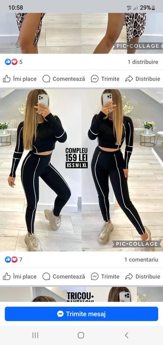 Compleu dama sport elastic