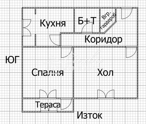 Продава се Двустаен апартамент в Шумен, Боян Българанов 2 - 65 кв.м за 1456 €/кв.м - Снимка #11
