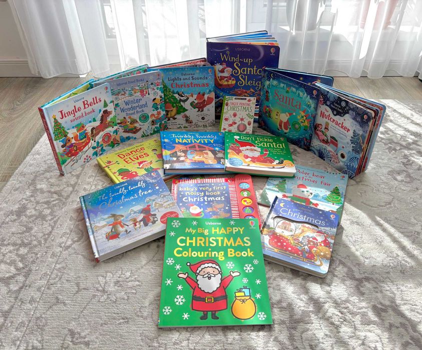 Carti cu sunete pentru Craciun USBORNE