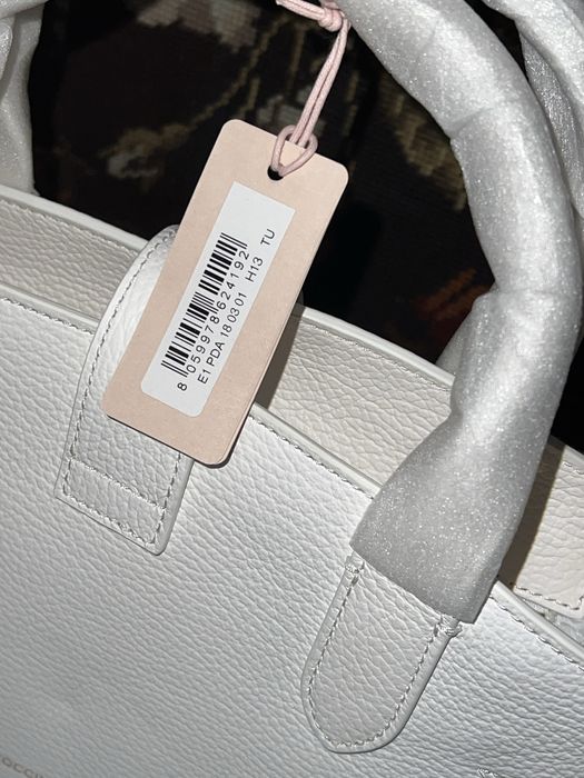 Geanta noua mare alba Coccinelle