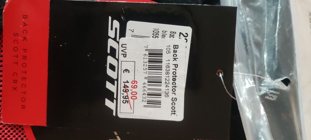 Гръб за сноуборд или ски SCOTT L