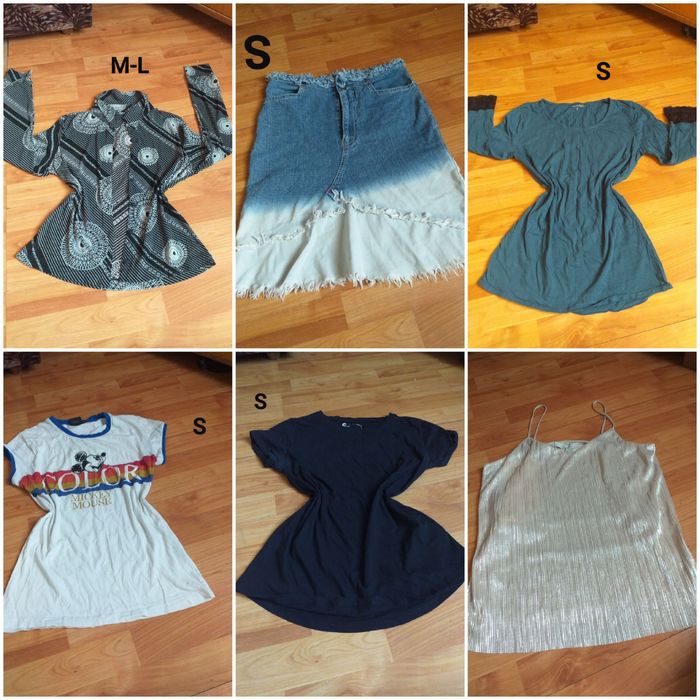 Lot haine damă mărimi cuprinse între S si L