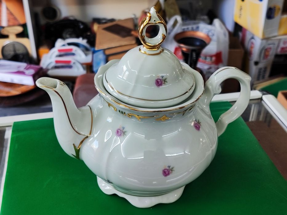 Български чайник порцелан 1958 г