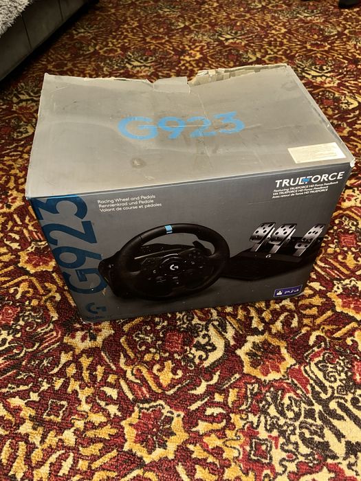 Игровой руль Logitech G923 Trueforce + КПП (Shifter)
