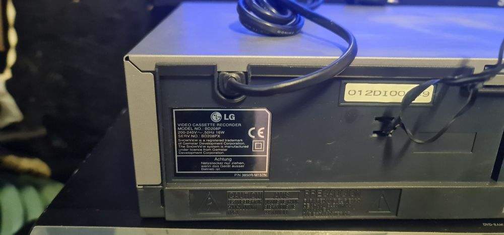 Video dvd recorder Toshiba