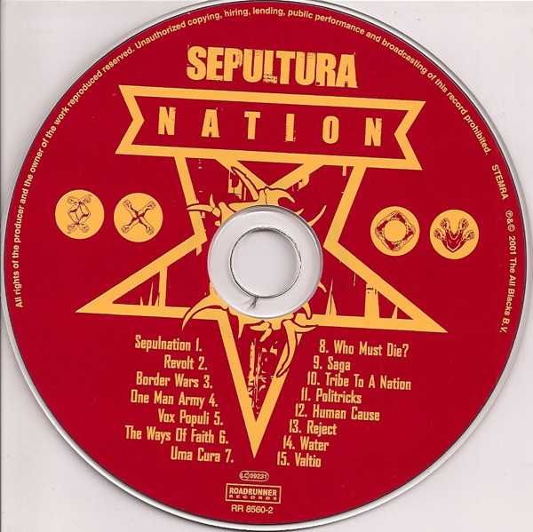 CD Sepultura - Nation 2001