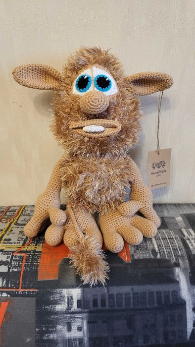 Вязаная игрушка Буба