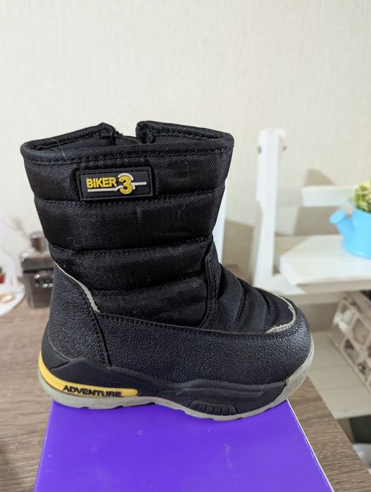 Сапожки зимние на мальчика