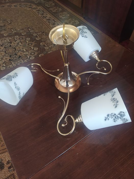 Люстра 3-х рожковая