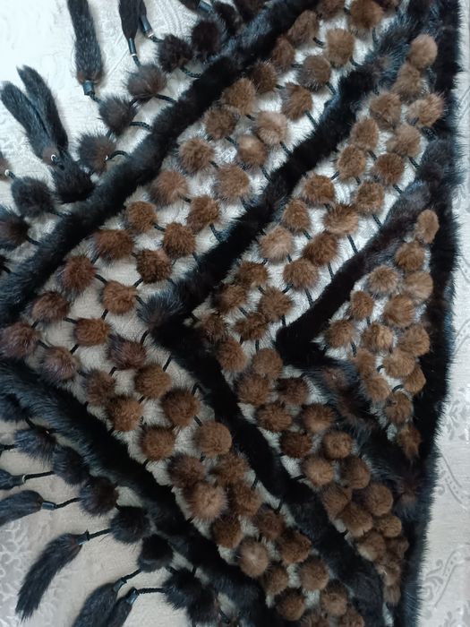 Косынка норковая