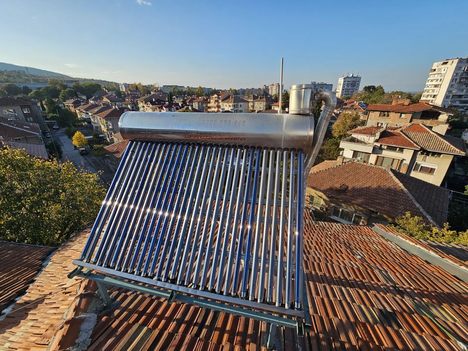 Слънчев вакуумен колектор 250л