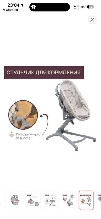 Стульчик шезлонг CHICCO